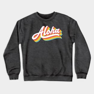 Aloha Hawaii Colorful Crewneck Sweatshirt